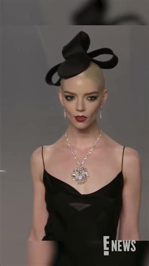 Feeling joy seeing Anya Taylor-Joy arrive at the Vanity Fair #Oscars Party carpet. 🖤