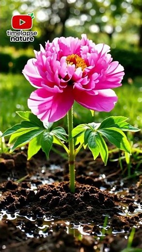 The Most Beautiful Flower Timelapse Peony #flowers #nature #naturetimelapse