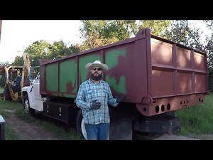 Dump Truck Project Homemade Tailgate Latch System P3 - Final