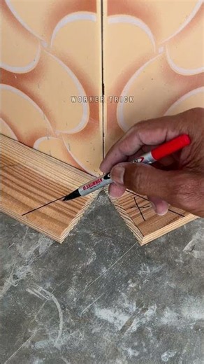 ceramic installation skills in corners #mrceramic #tiles #carpentry