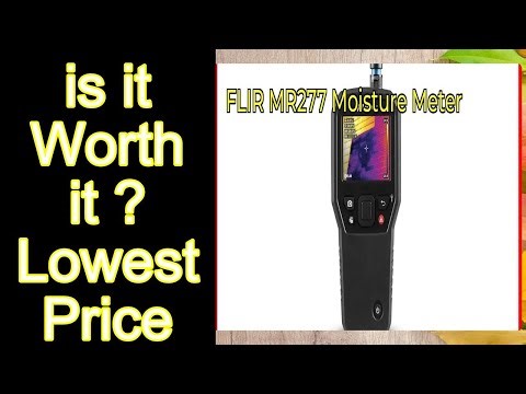 REVIEW- FLIR MR277 Moisture Meter Features - Important Information