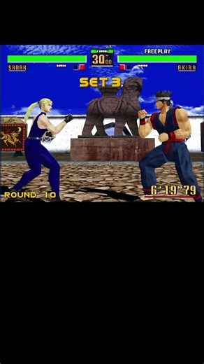 バーチャファイター2 Virtua Fighter 2 - サラ_20260324_ショート #VF2 #サラ #Sarah #PS3 #レトロゲーム #retrogames #Shorts