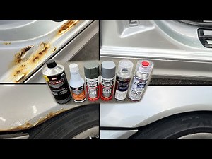Fixing Rust With Only Spray Cans (Paint Blending)