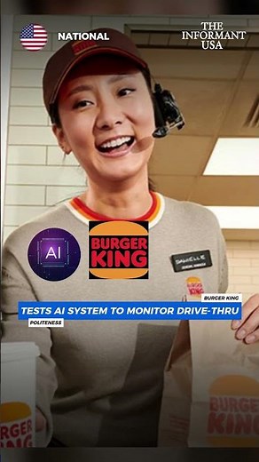 🍔🤖 BURGER KING TESTS AI TO TRACK DRIVE-THRU POLITENESS | “Patty” Monitors Customer Service 🚨