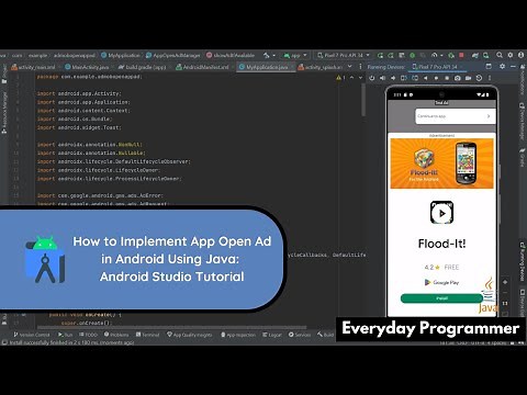 How to Implement App Open Ad in Android Studio Using Java