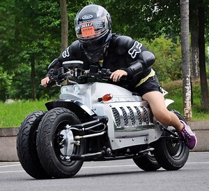 Mini Dodge Tomahawk Motorcycle Replica Isn't Designed for Speed