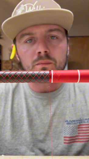 Dragon scale wrap. We don’t use tape around here we make it spaced properly! #buildingthebestanglers #wilkinscustomrods #threadwork #smallbuisness #fyp #customrodbuilding #customrodbuilder #customfishingrods | Wilkins Custom Rods