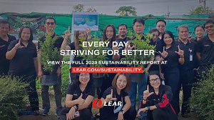 23K views · 90 reactions | From increasing renewable energy use globally to expanding our sustainable product portfolio and strengthening our culture, Every Day we are Striving for Better. Learn more about Lear’s progress in our Sustainability Report lear.com/sustainability. #LearSustainability | Lear Corporation | Facebook