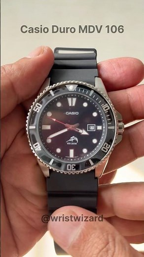 Best and Affordable Diver’s watch from Casio. The legendary Casio Duro MDV 106 #casio #billgates