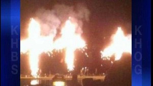 Church fireworks causes controversy