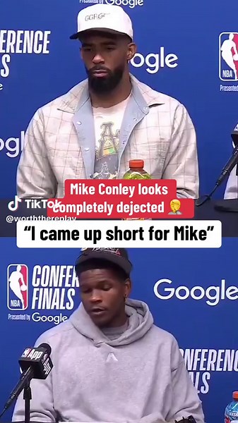 Mike Conley's Emotions After Playoff Loss