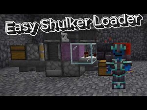 how to make a Shulker Loader on the donut smp