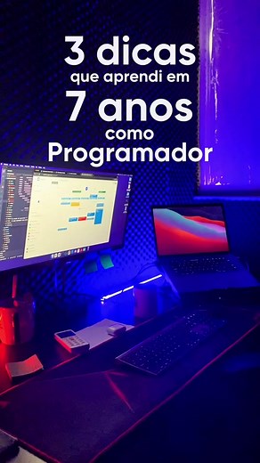 3 dicas essenciais para você ser um bom programador!#programação #developer #cienciadacomputacao #javascript #reactnative #programming #coding