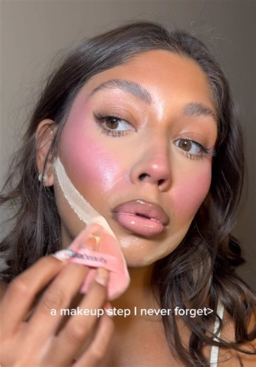 I swear this makes or breaks your makeup @Huda Beauty #makeup #makeuptutorial #makeuphacks #baking