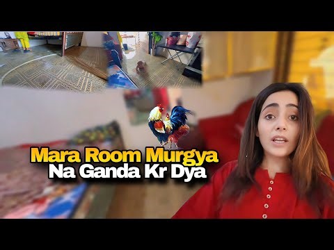 Mara Room Murgya Na Ganda Kr Dya||Room Ka Bura Hal Kr Dya||Rubi Family Vlog