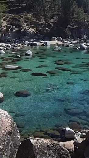 Unveiling the Secret of Lake Tahoe's Most Beautiful Beach! #laketahoe