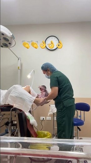 "Miracle of Birth: Doctor Delivering a New Life 👶✨ | Real Hospital Experience"#baby#Childbirth