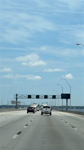 Buckman Bridge St. Johns River in Jacksonville, Florida. #bridge #thanksforwatchingvideo ❤️