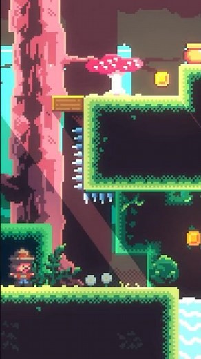 Tile Set Resources - Godot Side Scroller Tutorial #pixelart #leveldesign #gamedev #indiegame