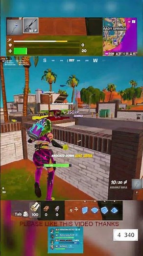 how to get exclamation mark on fortnite