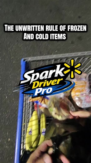 Do you have a routine when entering the store? When do you get your cold and frozen items? #sparkdriver #sparkdriverespañol #walmart #walmartdelivery