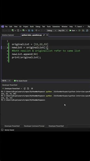 This one mistake breaks your Python code! #pythonforbeginners #interviewquestions #trickyquestions