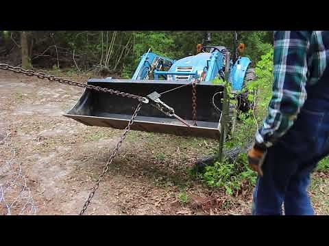 How to Stretch a Fence with a Come Along