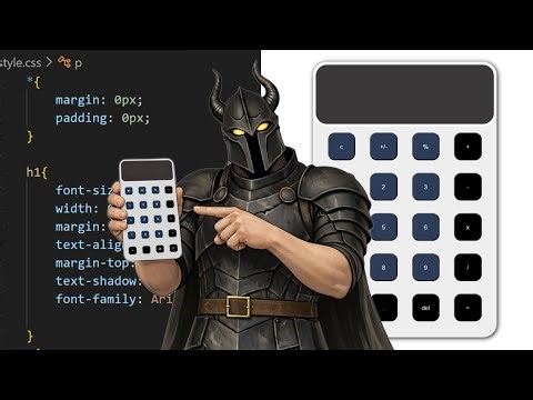 CALCULATOR in html and Css | create calculator using html and css