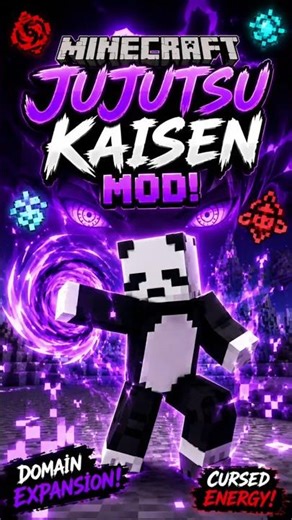 Best Jujutsu Kaisen Mod For Minecraft PE 🔥 Gojo & Sukuna Powers!