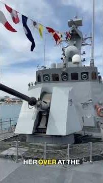 The World's Mightiest Warship Sank After 20 Minutes ⚓ #history #shorts