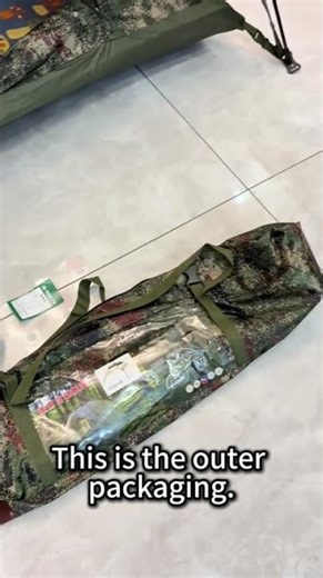 2m Camouflage Tent Live Shot🪖!
