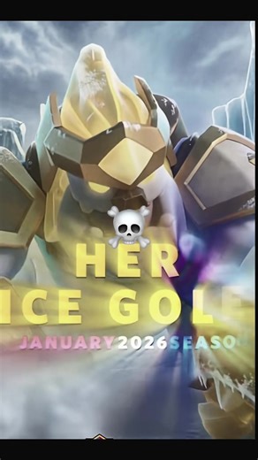 GOLEM HERO 🥶❄️#clashroyale #royal_api #supercell #contenido #fyp