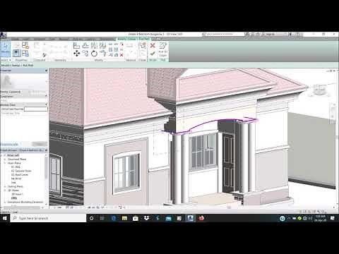 How To Model 3D Sweep in Revit