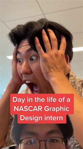 A Day in the Life of a NASCAR Graphic Design Intern