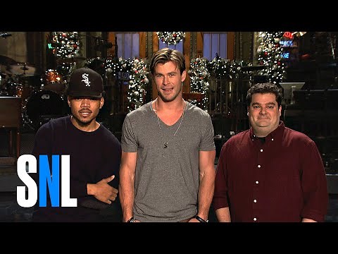 SNL Host Chris Hemsworth, Chance The Rapper and Bobby Are Best Friends