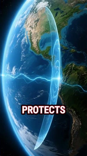 Earth Has an Invisible Shield Protecting Life #spacefacts