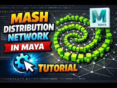 MASH in Maya EXPLAINED in 10 Minutes (Beginner Friendly!)