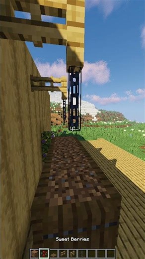 Hanging Basket Tutorial | Minecraft Tutorials #minecraft #minecraftbuilding #minecraftshorts