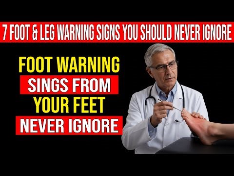 7 Foot & Leg Warning Signs You Should Never Ignore