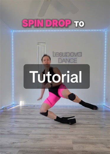 Spin Drop to Kick Dance Tutorial for Beginners