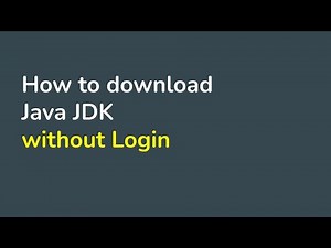 How to Download and Install Java JDK without Login to… - Partner