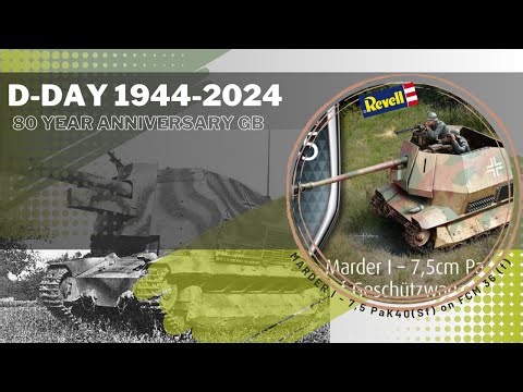 1/35 MARDER I - FCM 36(f) P.aK 40 (Sf.)- D-Day GB #80thanniversary #ENTRY