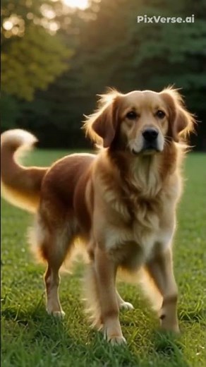 From Pet to Person in 8K Speed – Stunning AI Realism! #dog #aidog #retreiver