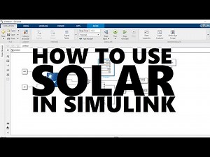 13. HOW TO USE SOLAR (PV array) IN MATLAB/SIMULINK