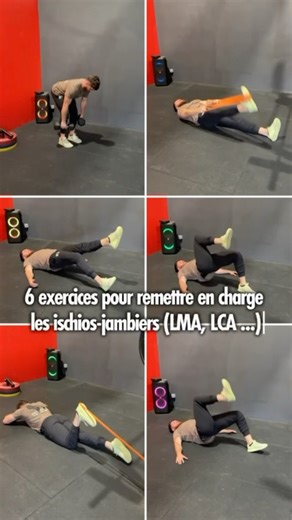 6 EXERCICES pour remettre en charge les ischios-jambiers ! 🎁