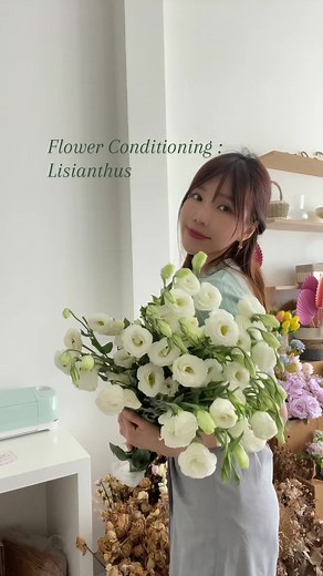 #flowerconditioning #lisianthus #artibunga #flowers #bunga #florist #fyp #beranda #aesthetic #relaxing#calming