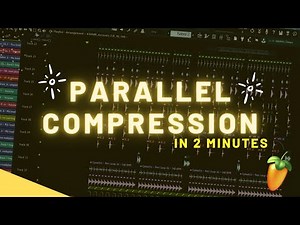 HOW TO PARALLEL COMPRESS DRUMS | Step By Step - FL Studio 20