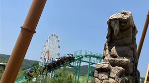 [영상] 경주월드 정전으로 놀이기구 멈춤 사고…"상공서 10분간 갇혀"