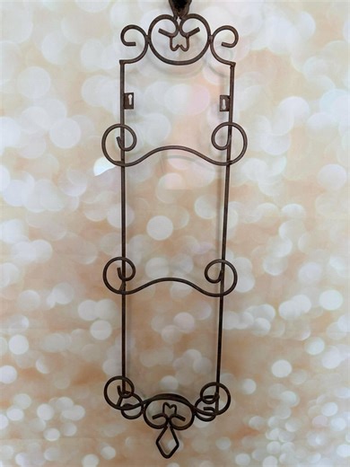 Wall Mount Plate Rack Art Book Display Vertical Rustic Gallery Wall - Etsy