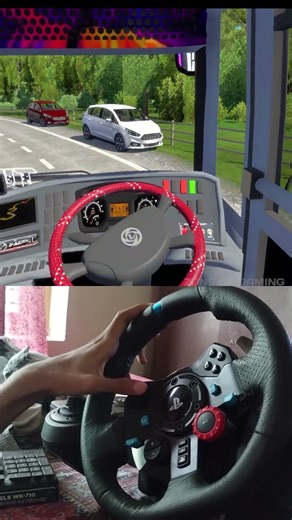 A DRIVE WITH BELLARI HOLIDAYS 🚌🔥 | WITH LOGITECH G29 + SHIFTER | ZONE OF GAMING | SHORT